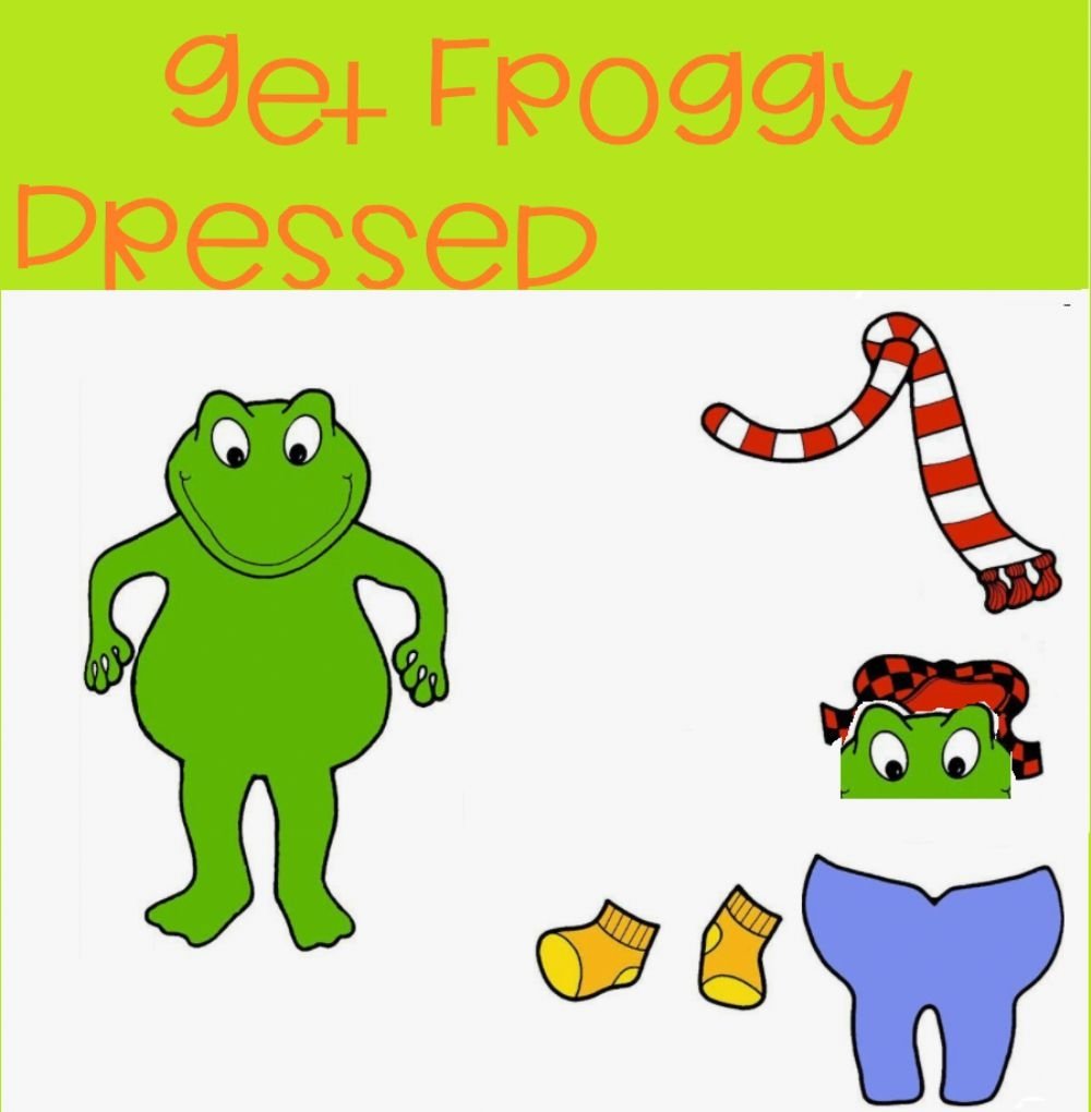 Froggy Gets Dressed Printables Free Printable Templates