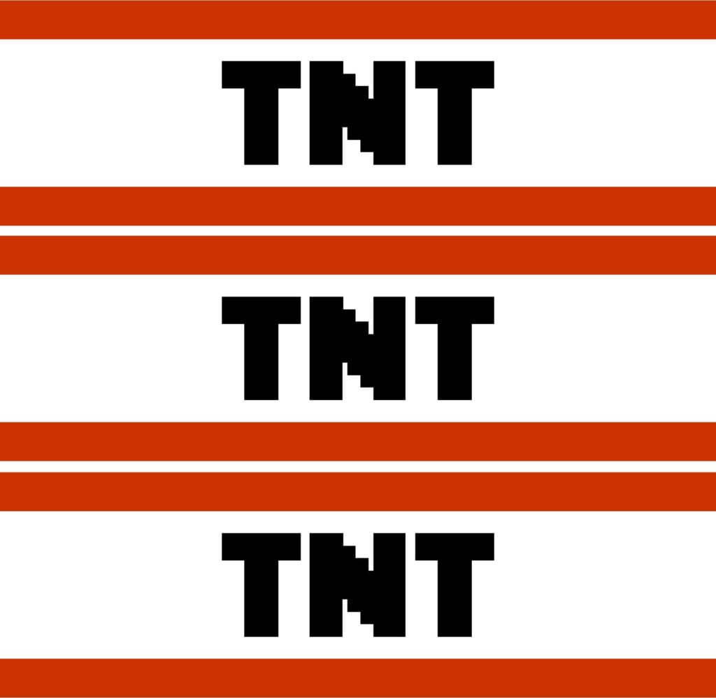 10 Best TNT Minecraft Party Printables Printablee