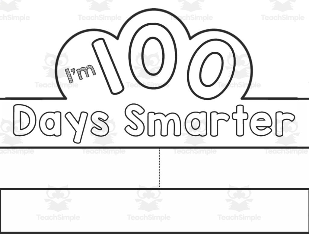 100 Days Smarter Printable