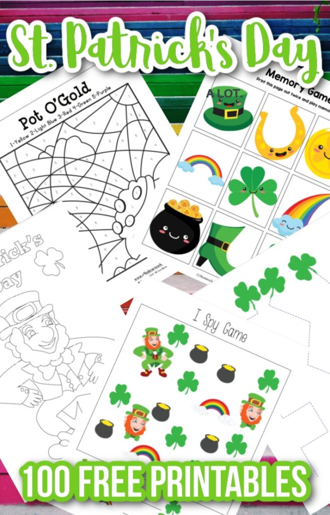 100 Free St Patrick s Day Printables Worksheets To Leprechaun Traps 