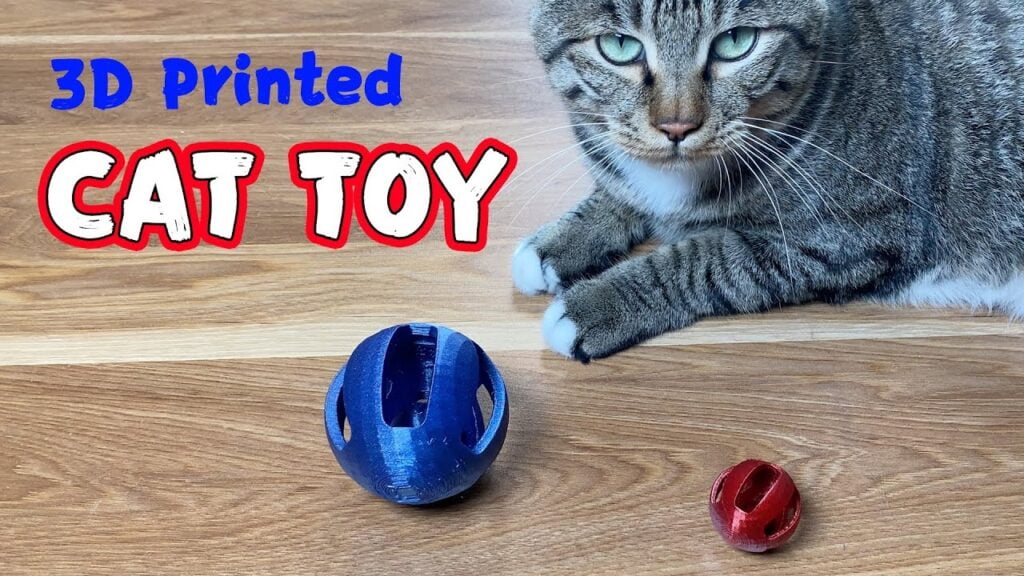 3D Printed Cat Toy Why Doesn t He Like It YouTube