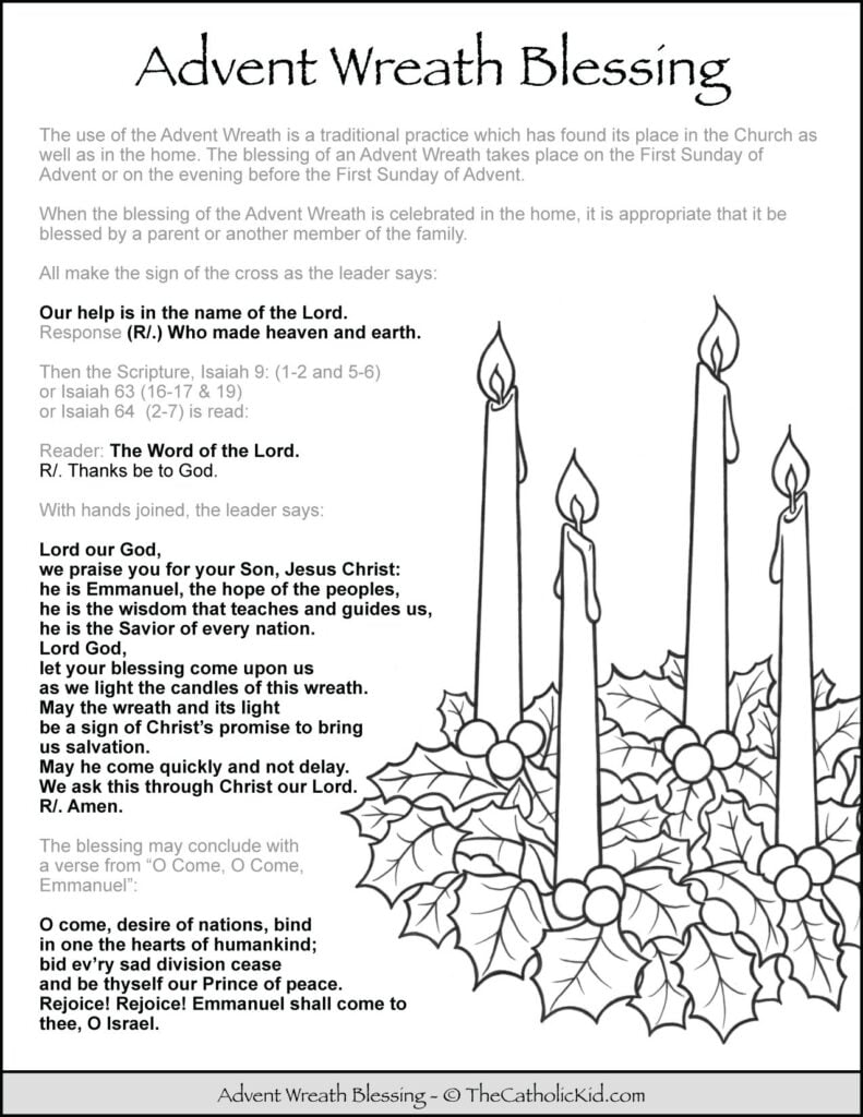 Advent Wreath Download Pack TheCatholicKid