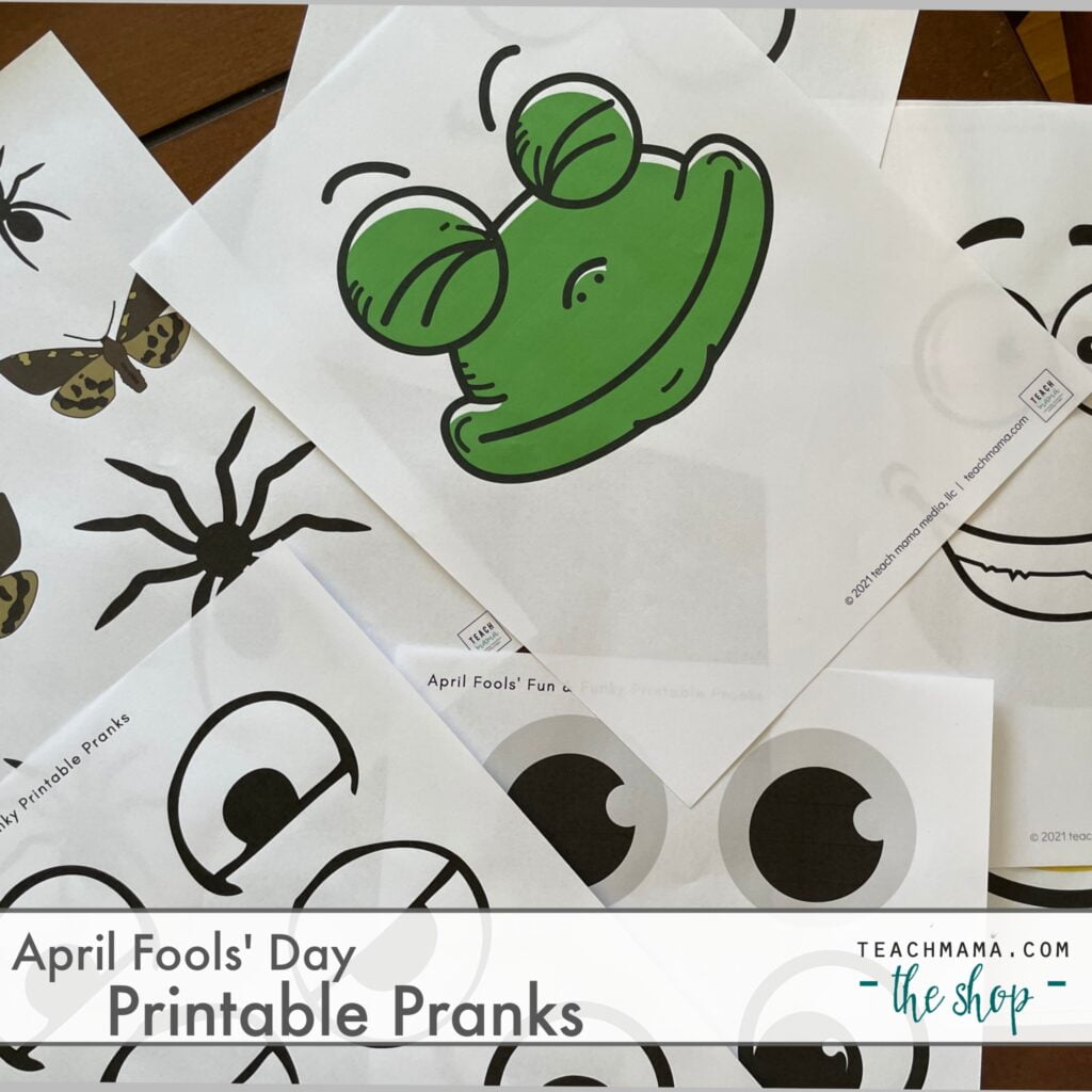 April Fools Printable Pranks Teach Mama Shop