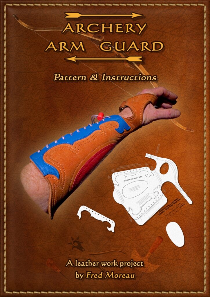 Archery Arm Guard Pattern Instructions pdf File Leatherwork Conversation Leatherworker