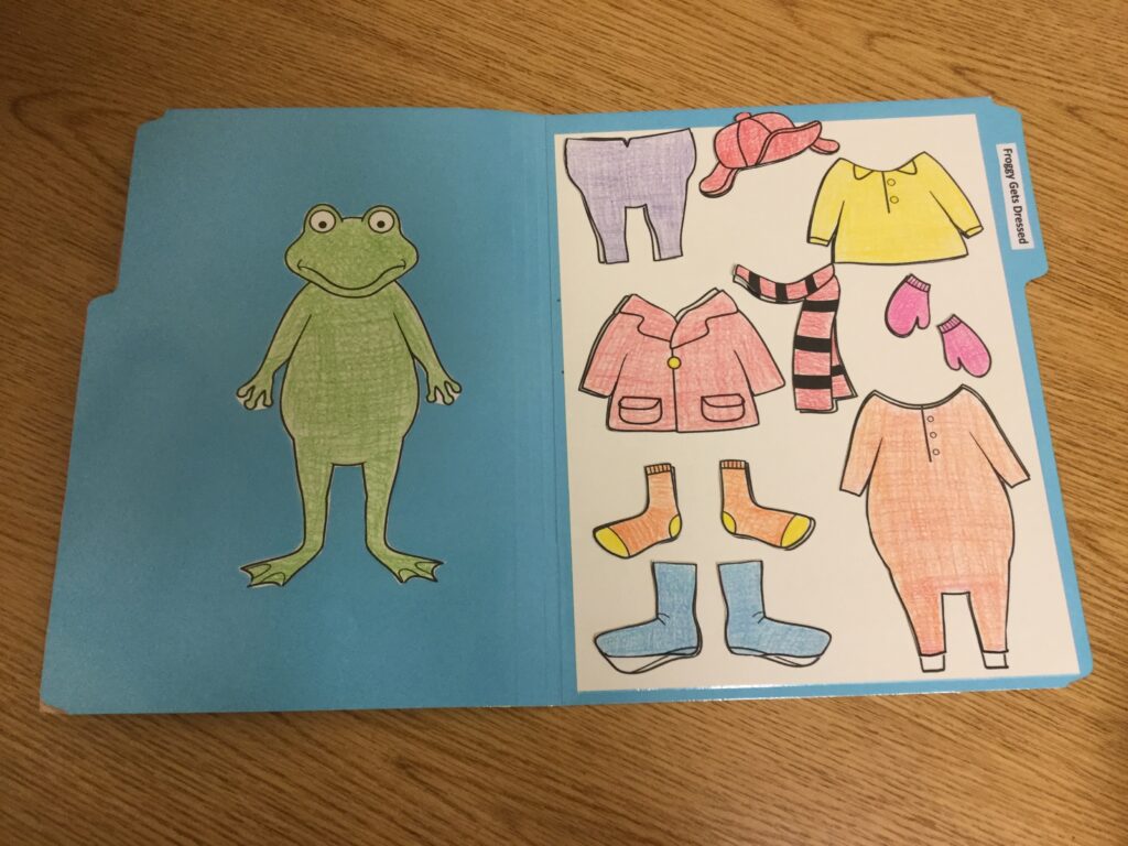 Book Of The Week Froggy Gets Dressed Ms Petersen SLP