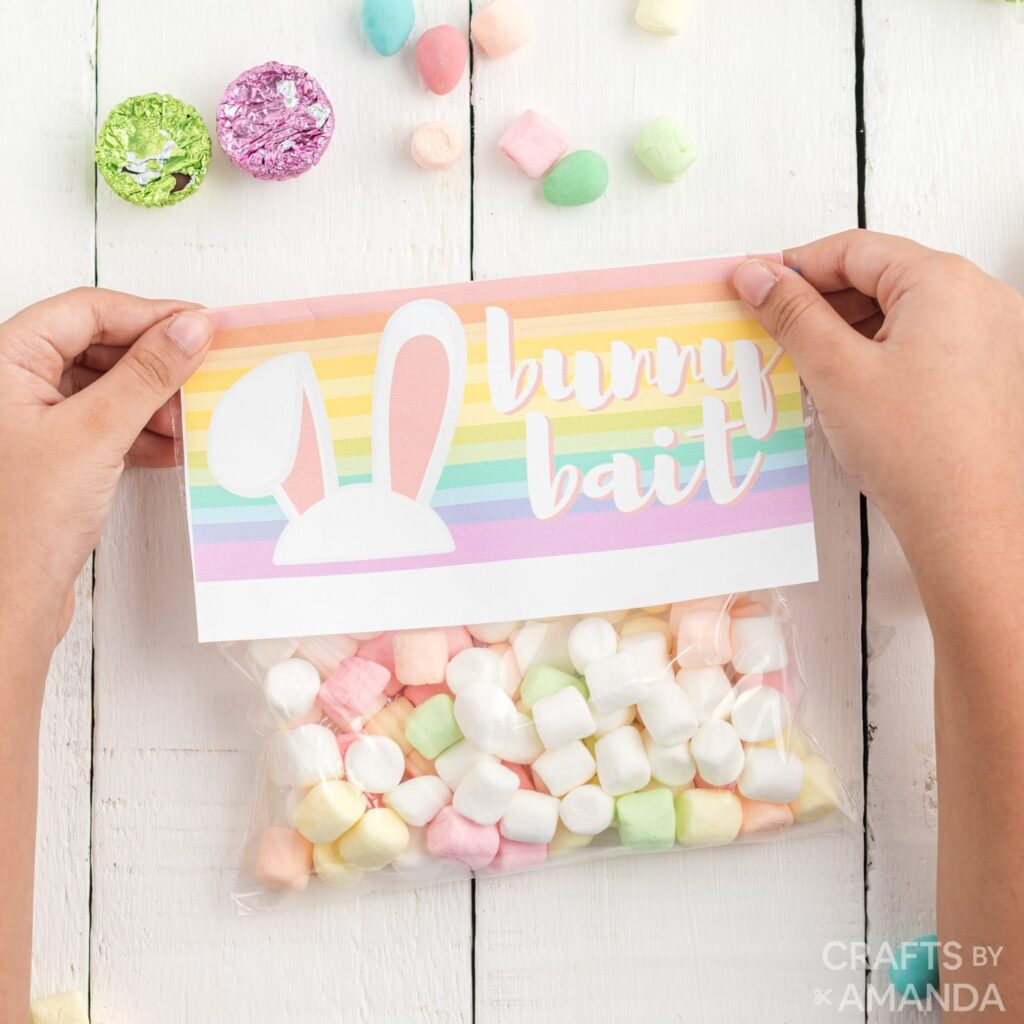 Bunny Bait Bag Topper Crafts By Amanda Free Printables