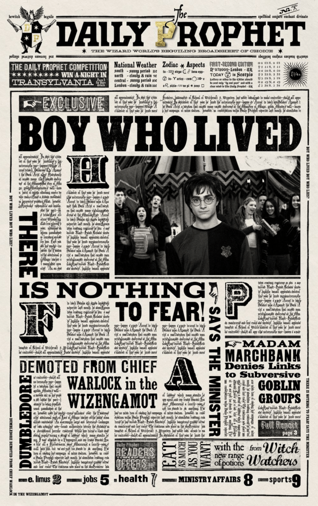 Daily Prophet Free Google Search Libros De Harry Potter Imprimibles Harry Potter Harry Potter Para Halloween