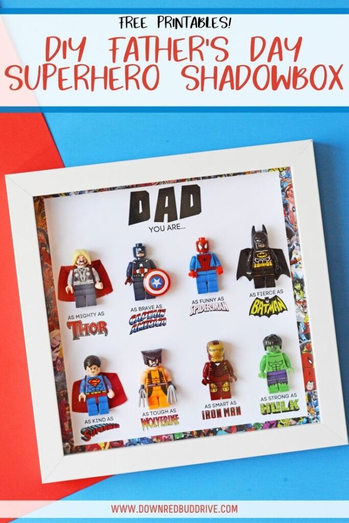 Fathers Day Superhero Printables