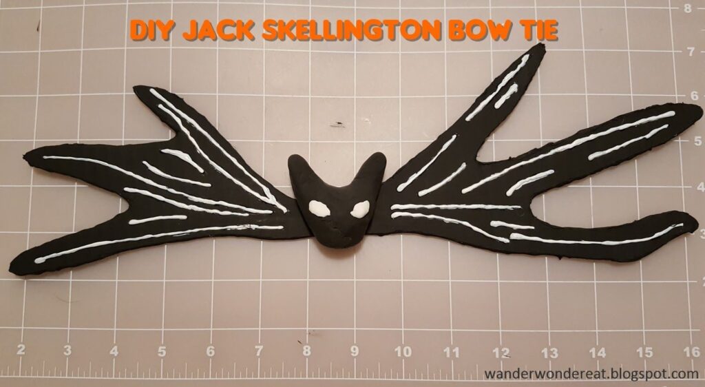 DIY Jack Skellington Bow Tie For A DIY Halloween Costume See How To M Jack Skellington Costume Kids Nightmare Before Christmas Costume Christmas Costumes Diy