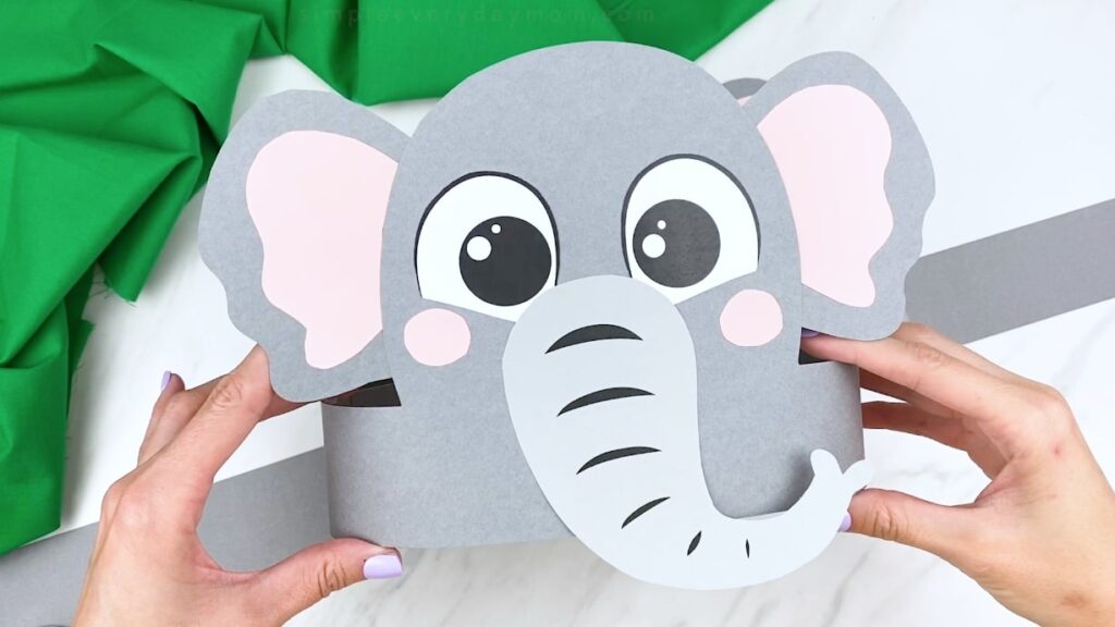 Elephant Headband Craft Free Template 