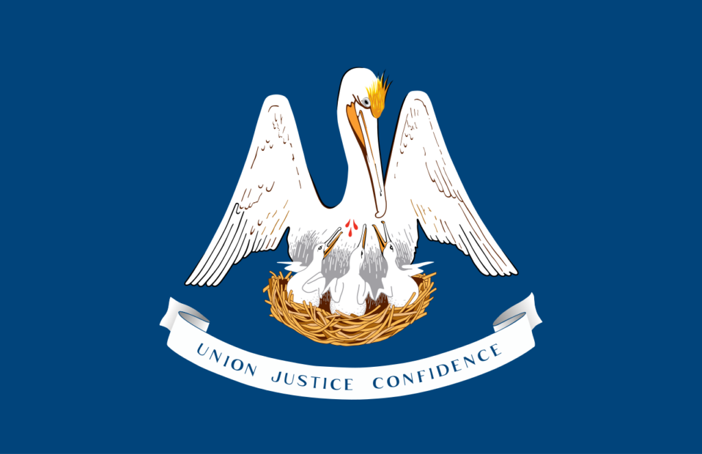 File Flag Of Louisiana svg Wikipedia