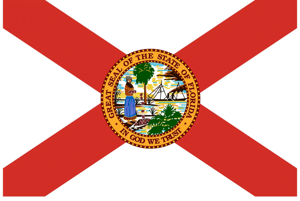 Printable Flag Of Florida