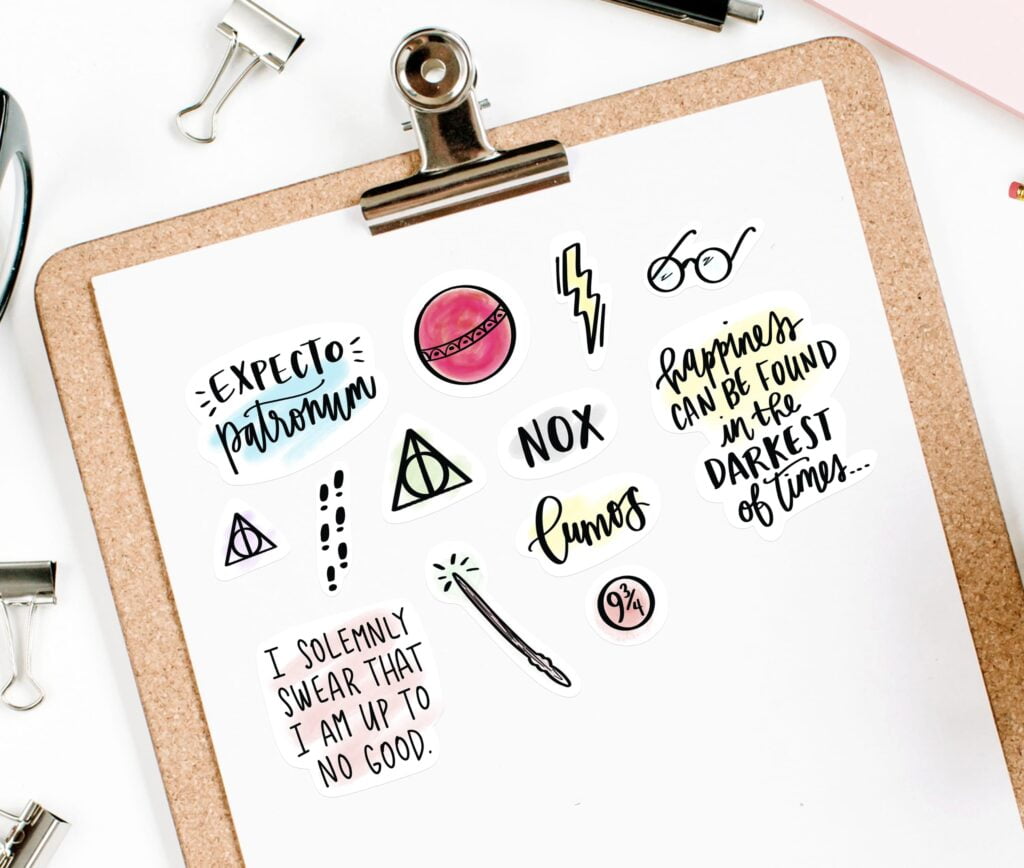 Harry Potter Stickers Printable