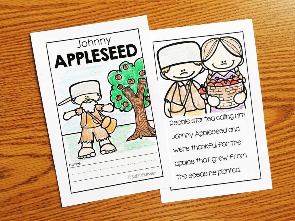 Free Johnny Appleseed Hat Simply Kinder
