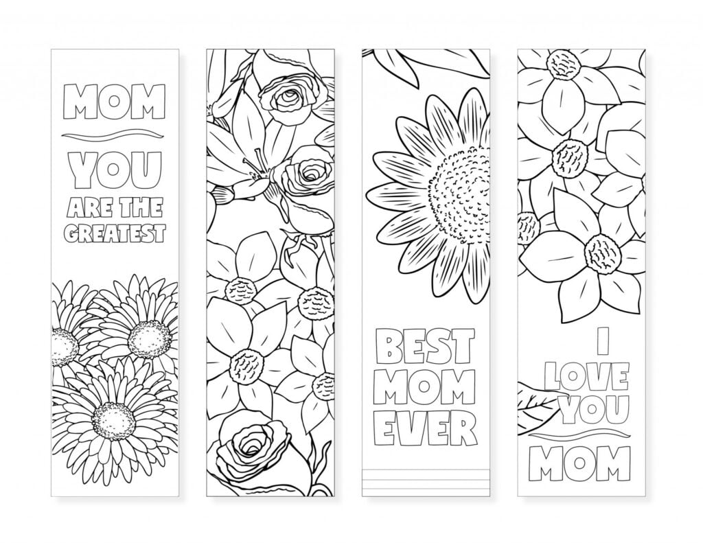 Free Printable Bookmarks For Moms Design Dazzle