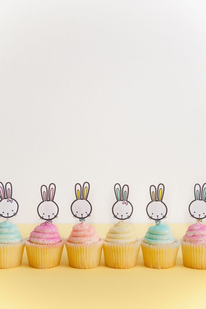 FREE PRINTABLE BUNNY CUPCAKE TOPPER Tell Love And Party