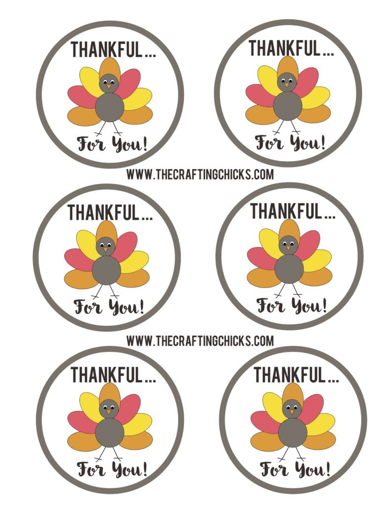 Free Printable Thanksgiving Tags
