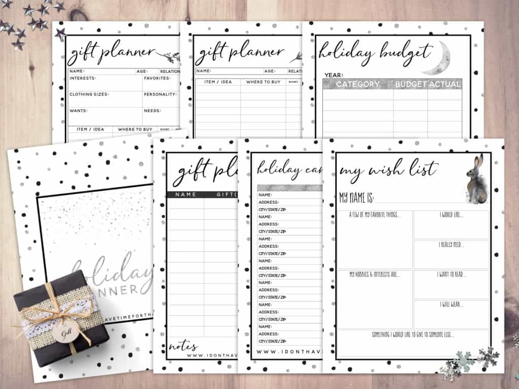 FREE Printable The Ultimate Holiday Planner I Don t Have Time For That 