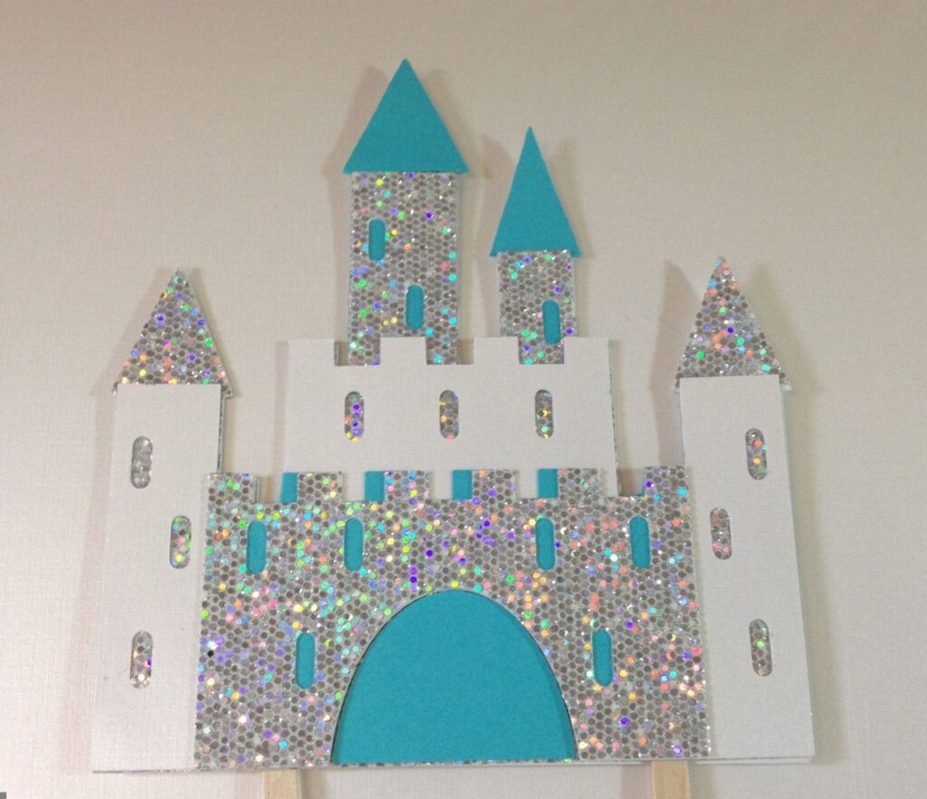 Printable Frozen Castle Template