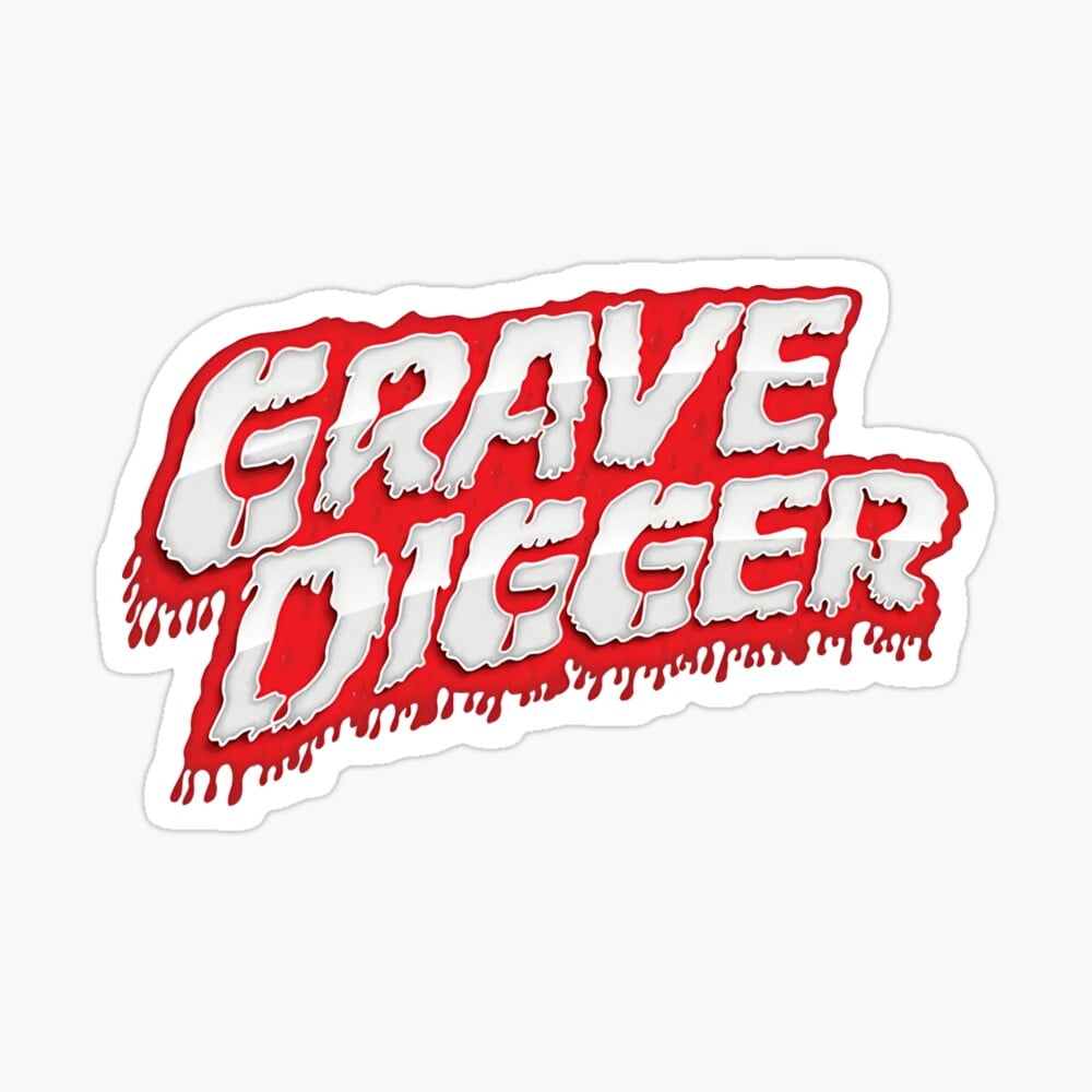 Grave Digger Logo Photographic Print For Sale By Lucijohen Redbubble