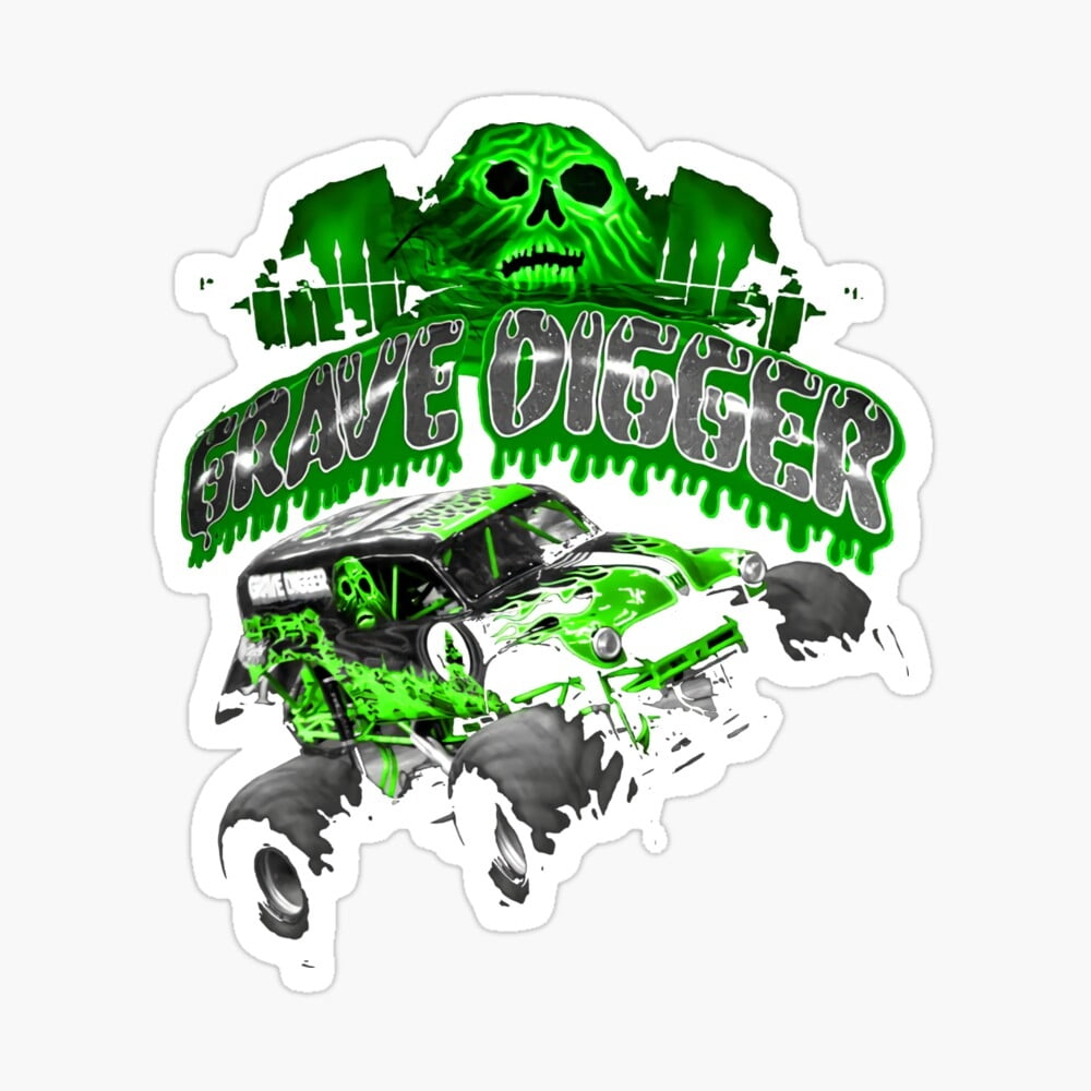 Grave Digger Poster For Sale By Rickhicks Redbubble