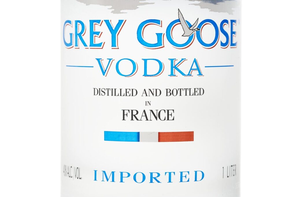 Grey Goose Label Alcohol Concierge