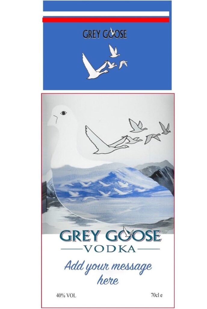 Printable Grey Goose Label