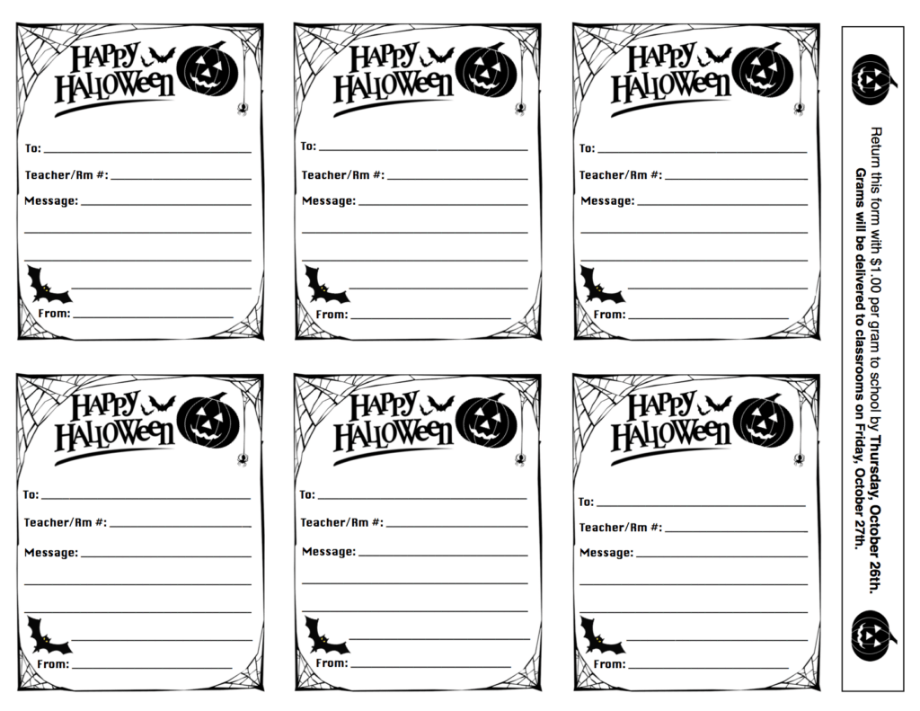 Halloween Candy Gram For School Classroom Lesson Plans Classroom Lessons Teaching Music