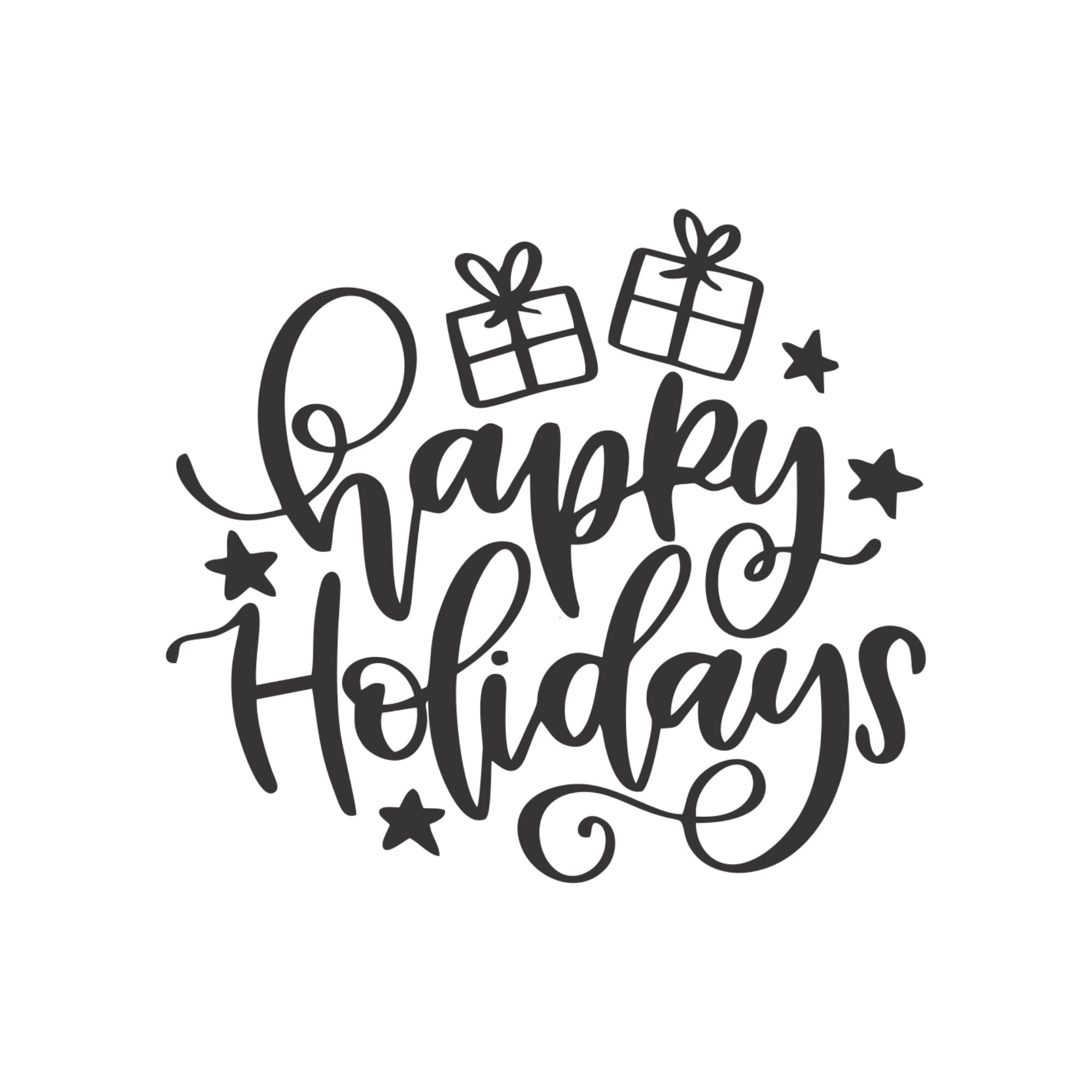 Happy Holidays Sign Printable Free Printable Templates