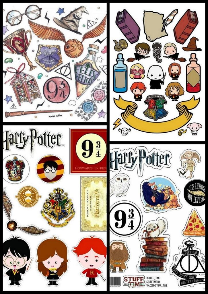 Harry Potter En Caricatura Toppers Para Tartas Tortas Pasteles Bizcocho Imprimibles Harry Potter Gratis Manualidades De Harry Potter Bricolaje Harry Potter