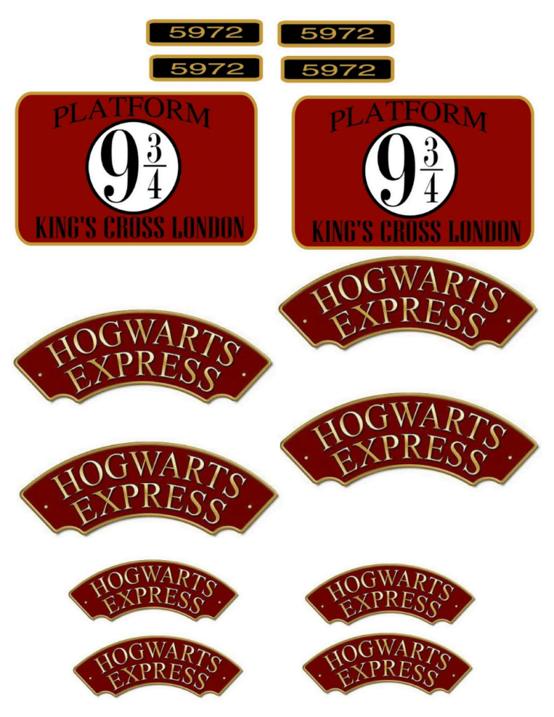 HollysHome Family Life Harry Potter s Hogwarts Express Diorama Harry Potter Props Harry Potter Diy Harry Potter Birthday