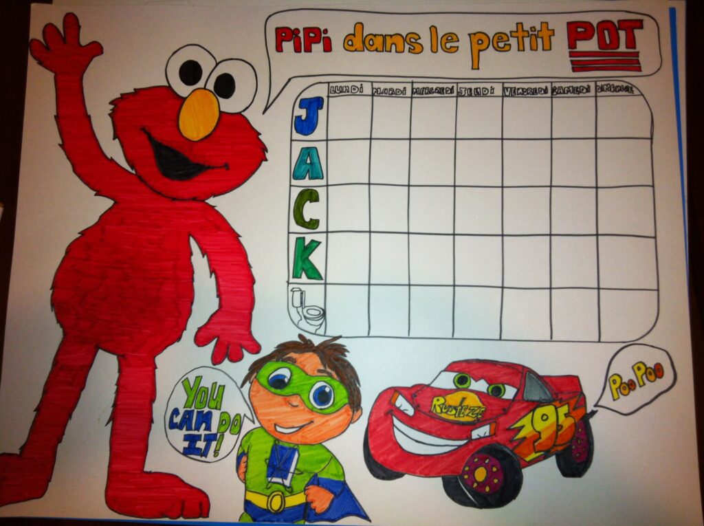Elmo Potty Chart Printable