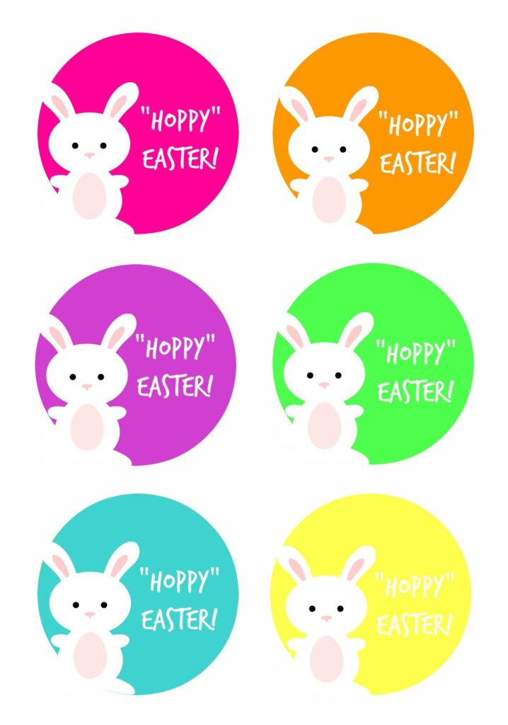 HOPPY Easter Gift Tag Printable Easter Printables Free Easter Tags Free Printable Hoppy Easter Gift Tag