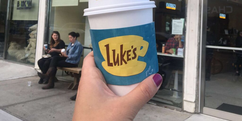 Luke's Diner Logo Printable