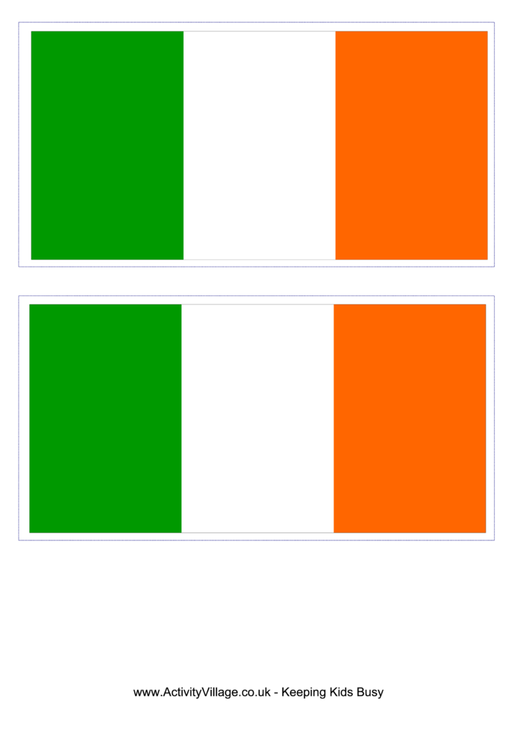 Irish Flag Free Printable Irish Flag Irish Flag Flag Printable Italy Flag