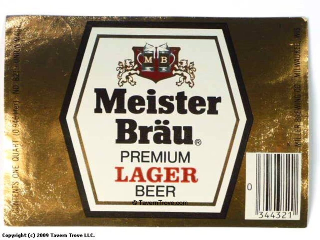 Item 47819 1977 Meister Br u Beer Label
