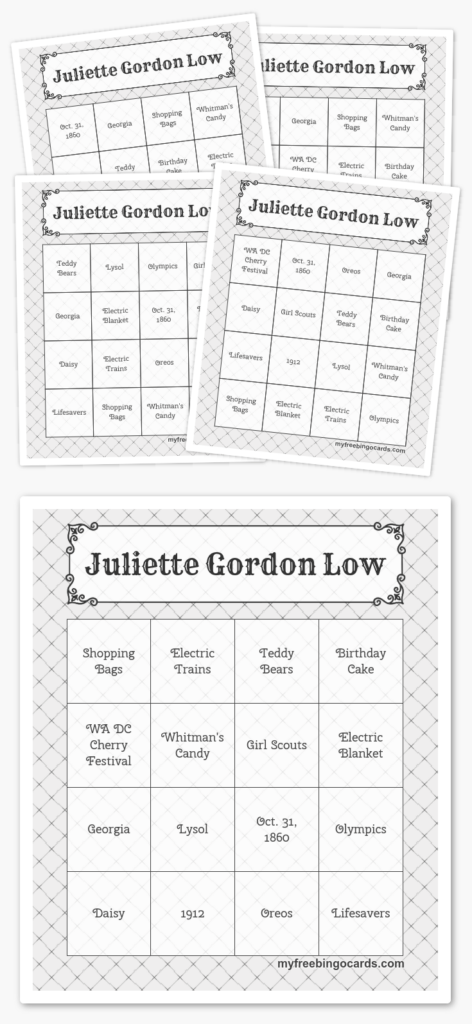 Juliette Gordon Low Printable