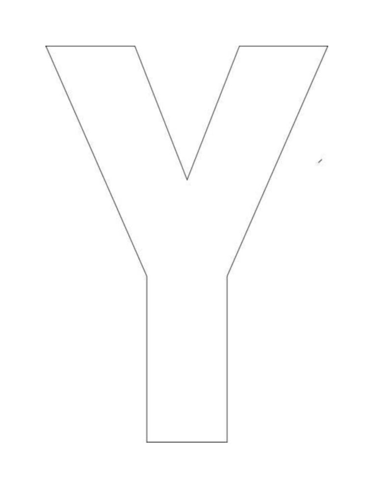 Letter Y Template 2 Disadvantages Of Letter Y Template And How You Can Workaround It Alphabet Letter Templates Lettering Alphabet Letter A Crafts