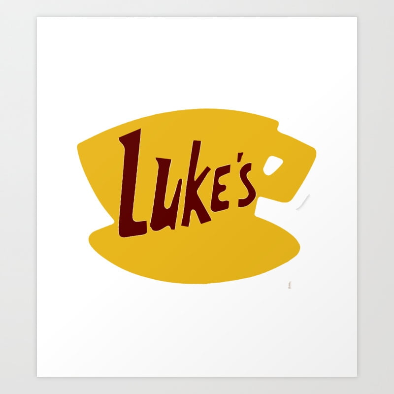 Luke s Diner Art Print By MizSarie Society6
