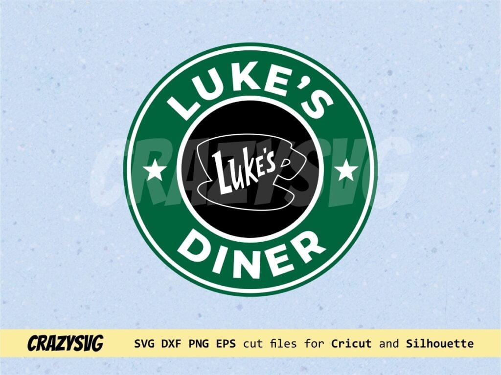 Luke s Diner Coffee SVG Inspired Starbucks Vectorency