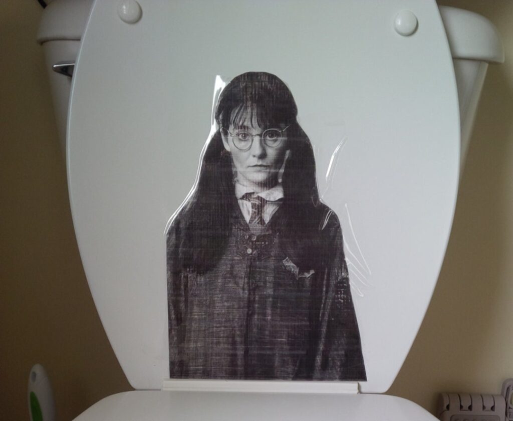 Moaning Myrtle Ghost HP Themed Halloween Birthday Party Etsy