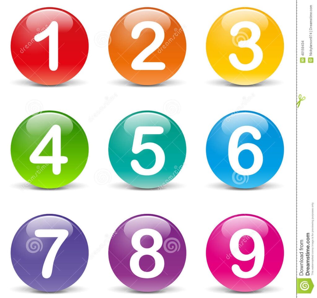 Numbers Circles Stock Illustrations 2 328 Numbers Circles Stock Illustrations Vectors Clipart Dreamstime