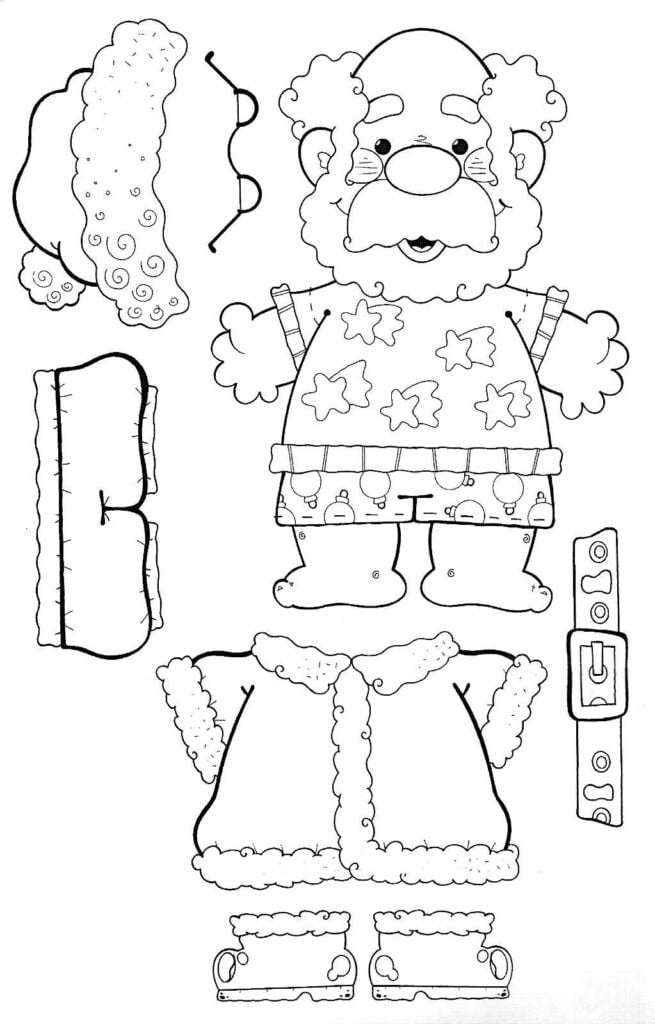 Pin By M linda Gordon On 21 My Colouring Christmas Coloring Pages Paper Dolls Coloring Books