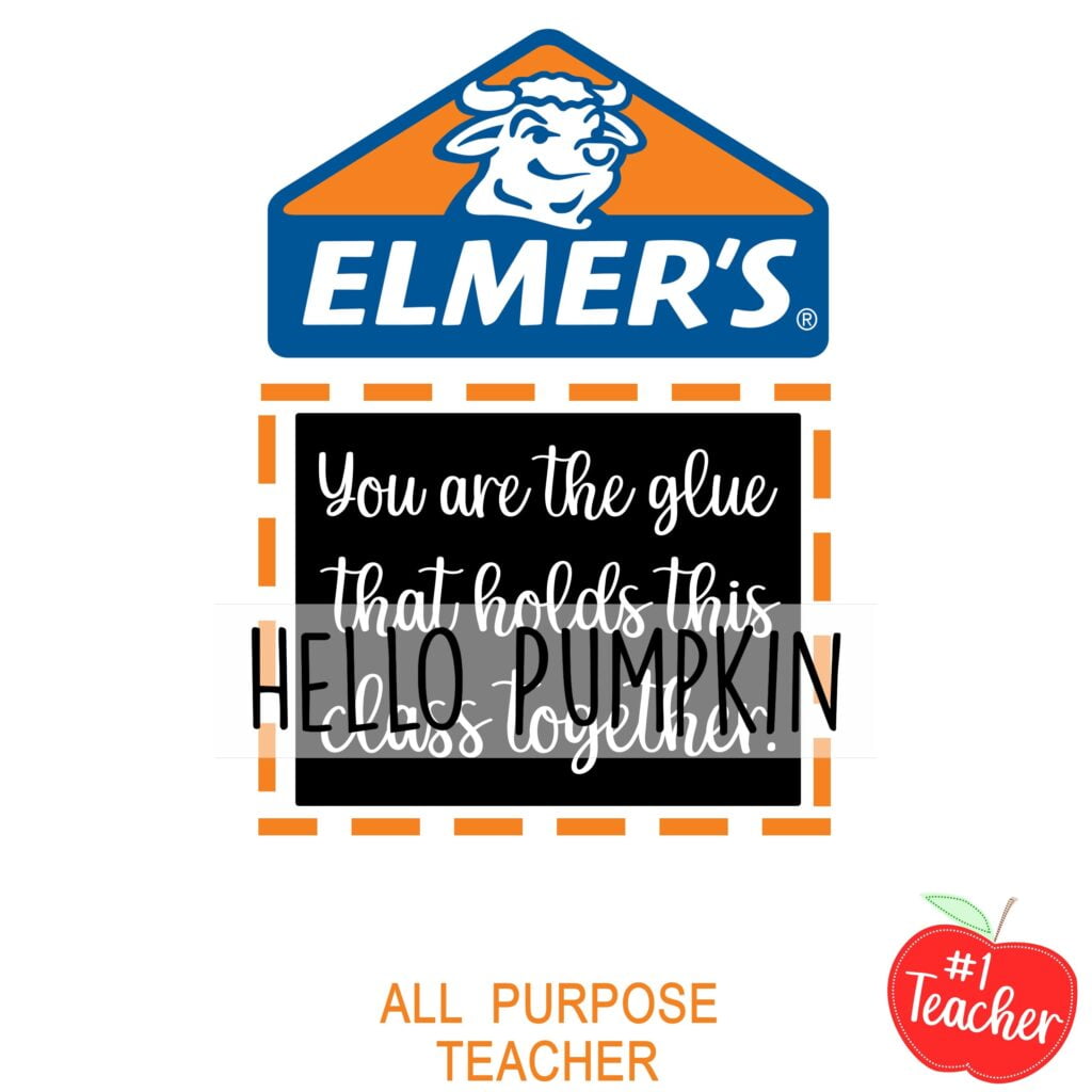 Elmer's Glue Label Printable