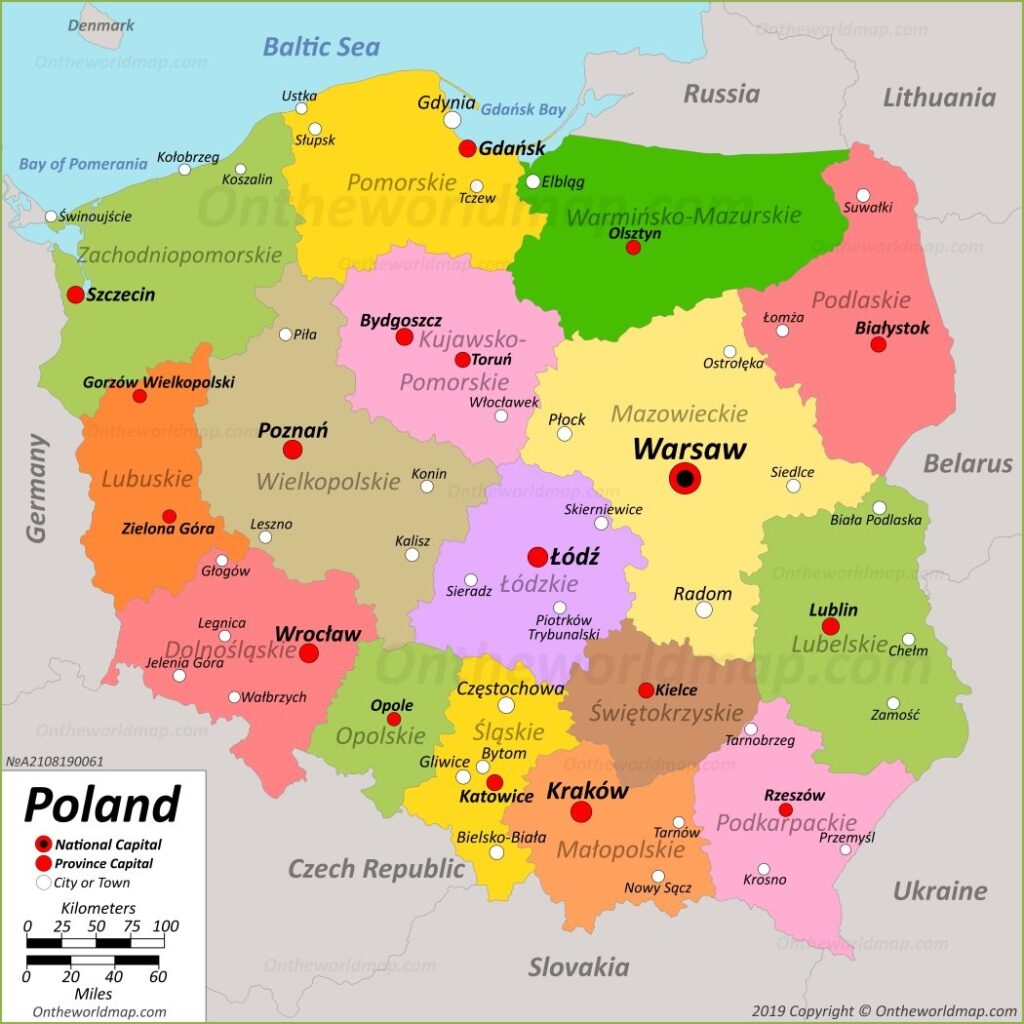 Poland Maps Maps Of Poland