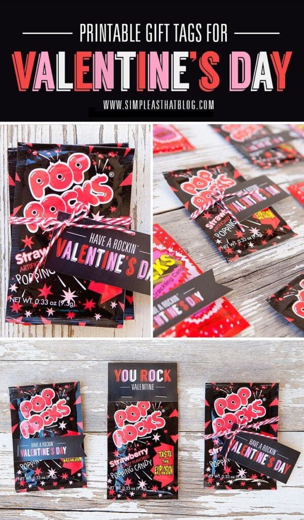 Printable Pop Rocks Valentine s Day Gift Tags Pop Rocks Valentine Valentines School Valentines For Kids