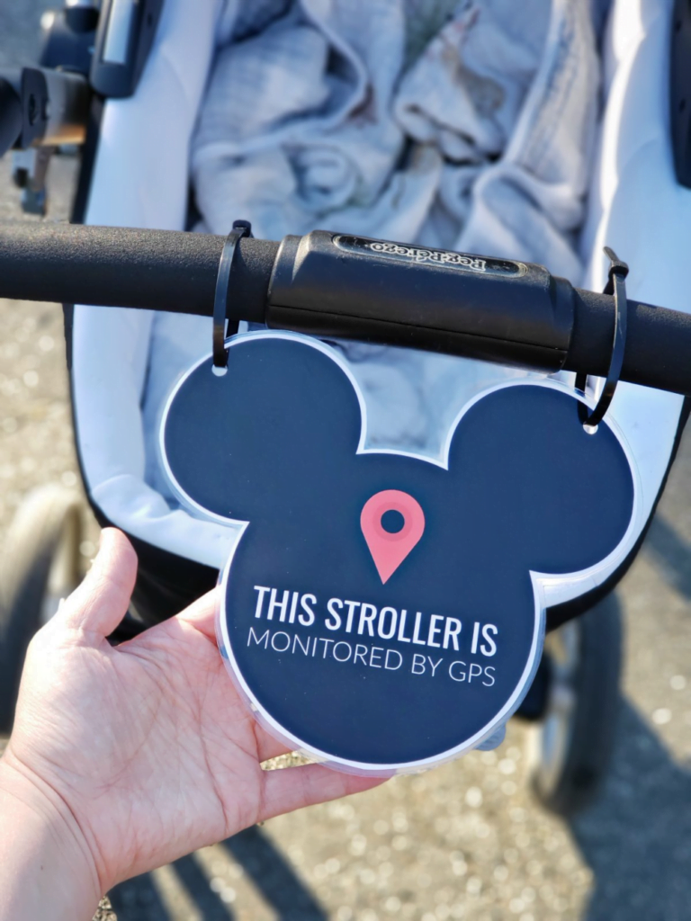 Printable Stroller Sign For Disneyland Little Miss Mama Disney Stroller Disney Stroller Tags Strollers At Disney World