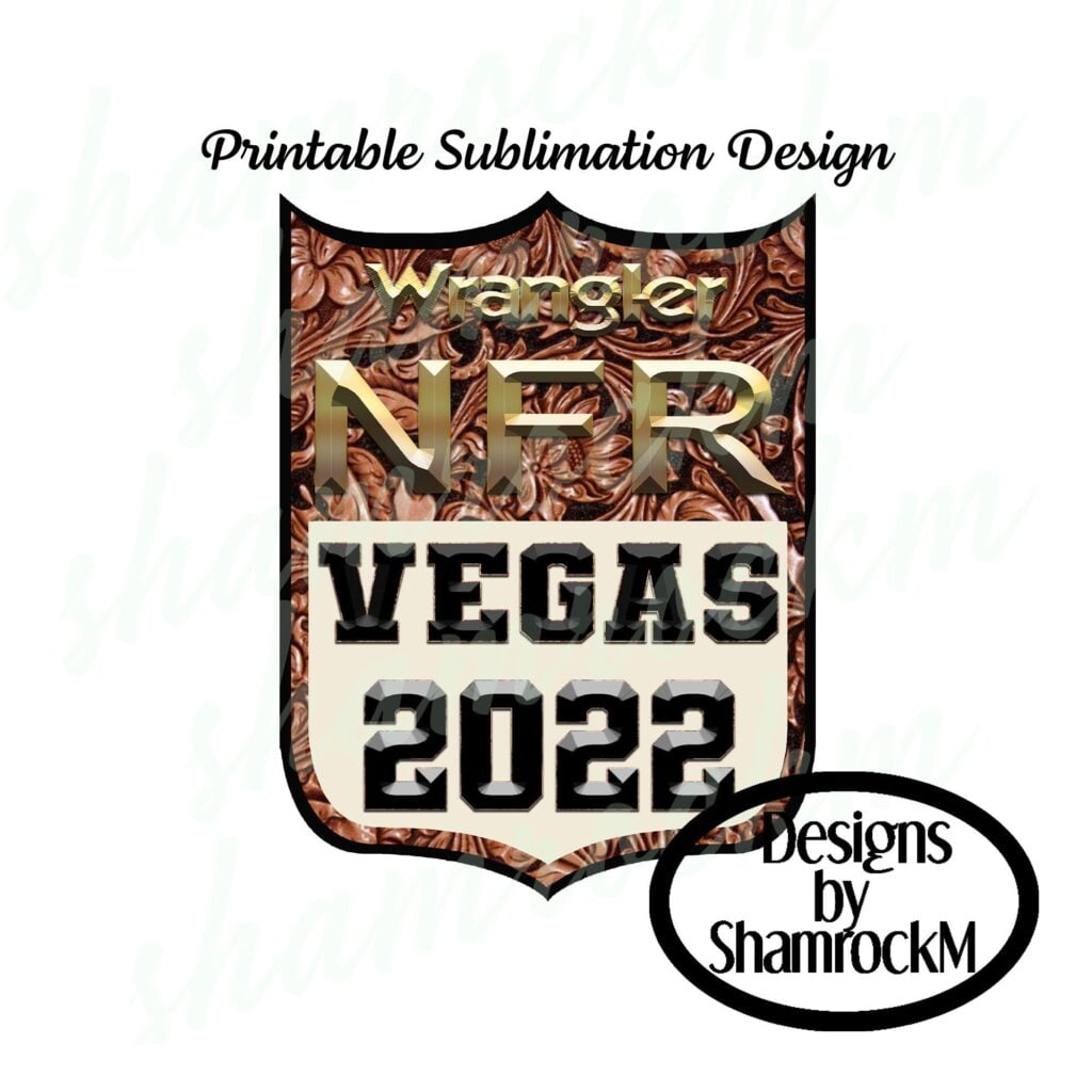 Printable Sublimation Design NFR Back Number 2022 Vegas Etsy