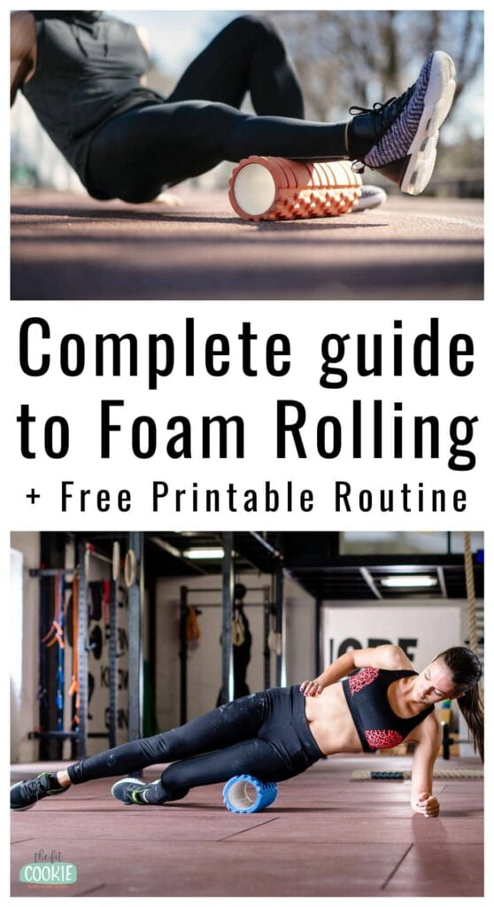 Printable Foam Roller Exercises