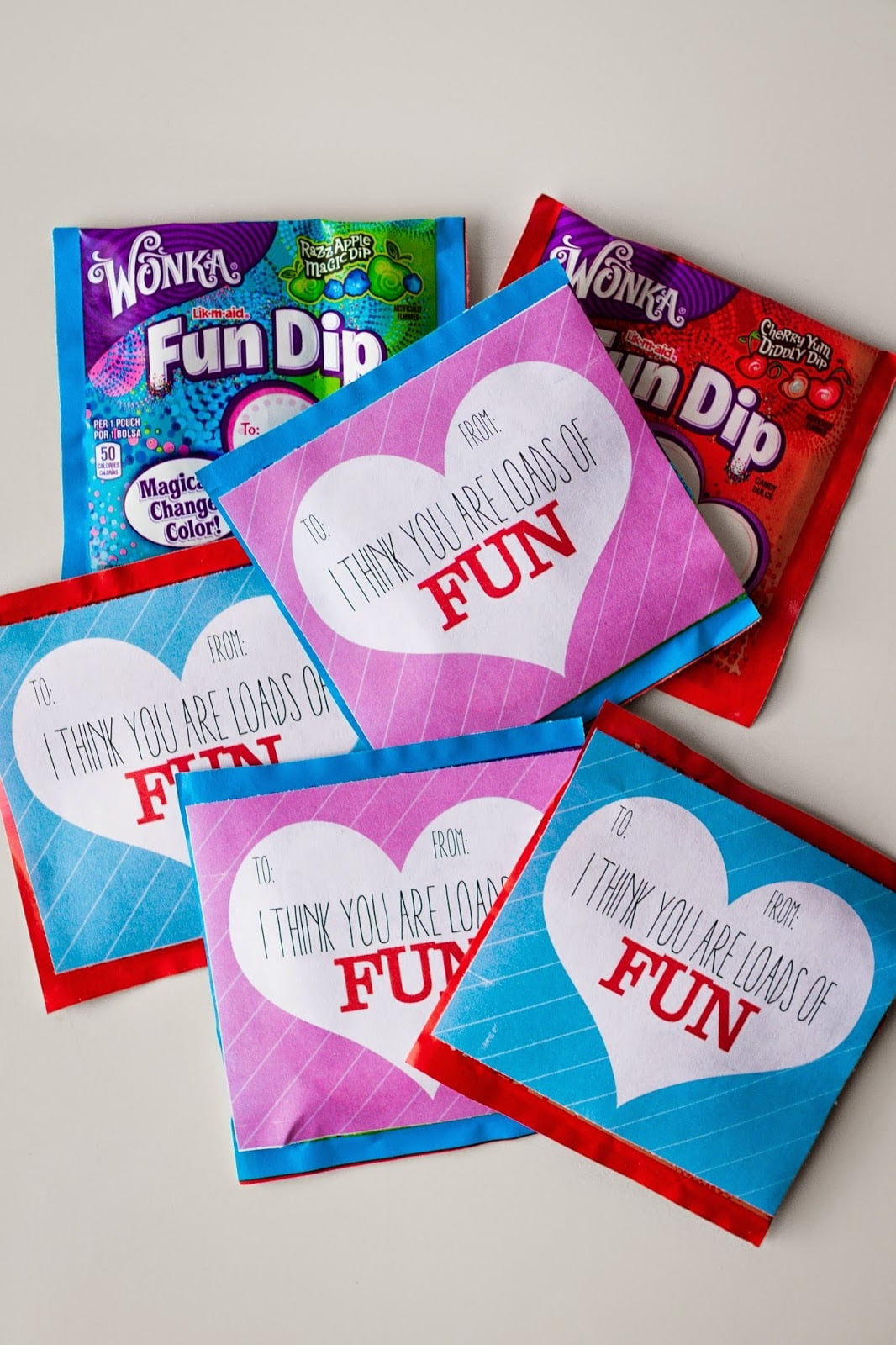 Fun Dip Valentines Printables Free Printable Templates